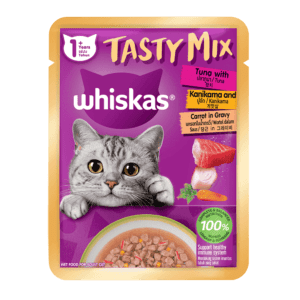 Whiskas Tasty Mix: Makanan Kucing Basah-image