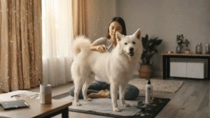 merawat bulu kintamani